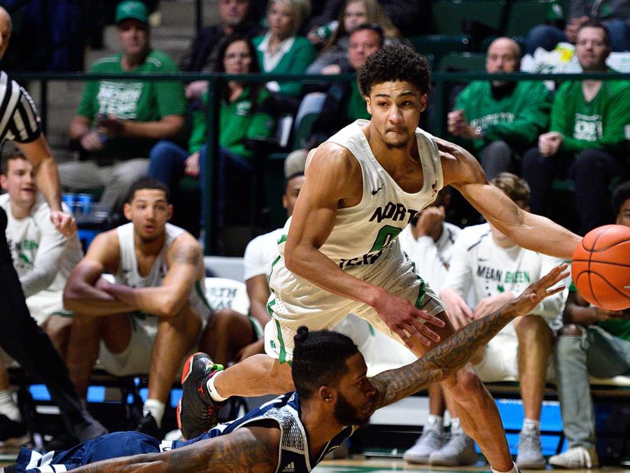 UNT basketball game