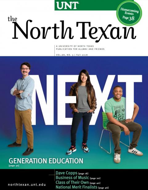 The North Texan Fall 2018 cover - Next Generation