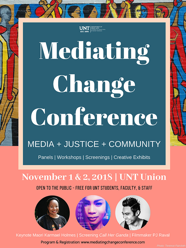 UNT conference to look at media arts’ role in creating a more equitable, just society