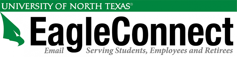 UNT and EagleConnect wordmarks.