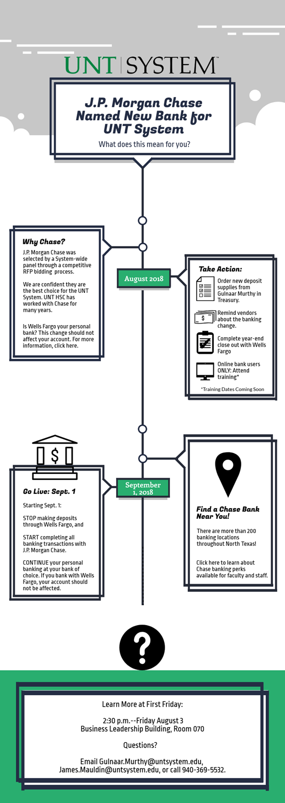 UNT System banking change