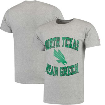 Men's Champion Gray North Texas Mean Green Tradition T-Shirt