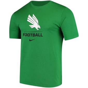 Men's Nike Kelly Green North Texas Mean Green Football Sport Legend Performance T-Shirt