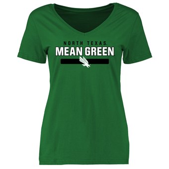 Women's Kelly Green North Texas Mean Green Team Strong T-Shirt