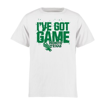 Youth White North Texas Mean Green Got Game T-Shirt
