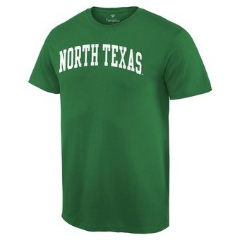 Men's Fanatics Branded Kelly Green North Texas Mean Green Basic Arch T-Shirt