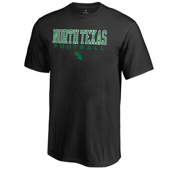 Youth Fanatics Branded Black North Texas Mean Green True Sport Football T-Shirt
