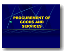 Procuring Goods and Services
