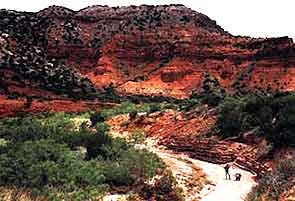 Hiking at Caprock Canyons State Park