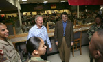 Governor Perry speaks at military event