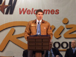 Governor Perry welcomes Ruiz to texas