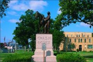 Cowboy and His Horse Statue in Ballinger