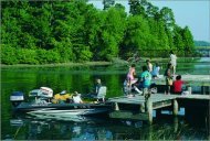 Boating at Martin Creek Lake State Park, Tatum