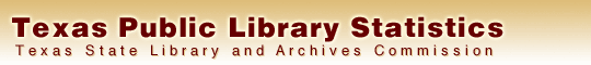 Texas Public Library Statistics