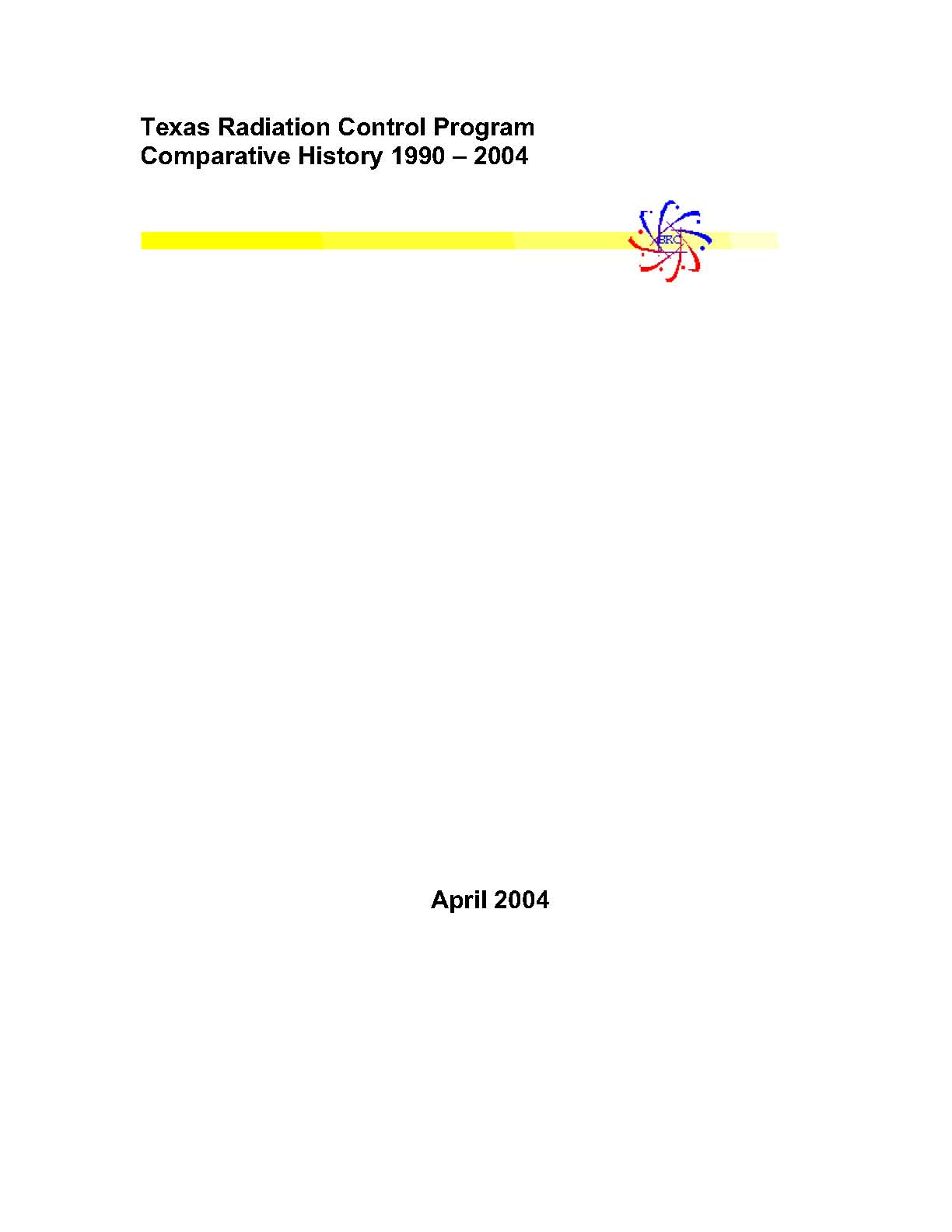 Cover picture of the Final BRC Comparison 1990-2004