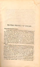 Moore's To the People of Texas, 1843