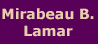 Mirabeau B. Lamar