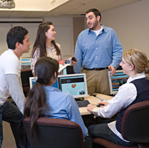 WISE students are enriched by new online course opportunities. Photo by Susan Kahn.