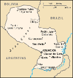 Paraguay map