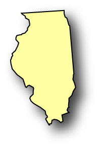 Illinois State Outline