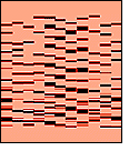 Illustration of DNA chains