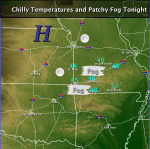 Short Term Weather Update - Click to enlarge