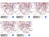 Day 3-7 Fronts and Pressures for the U.S.