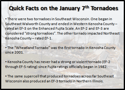 Quick Facts on the January 7th Tornadoes