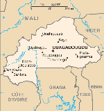 Burkina Faso map