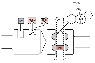 The NMDA receptor complex. Activation (i.e., excitation) occurs when either glutamate (Glu) or N-methyl-d-aspartate (NMDA) and glycine (Gly) bind to the receptor molecule