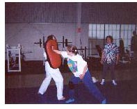 Women against crime self-defense class