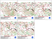 Day 4-8  HPC Versus GFS 500mb Heights for Alaska