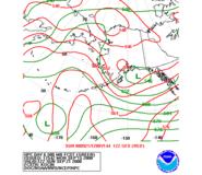 Day 6 HPC and GFS 500mb Height Forecasts