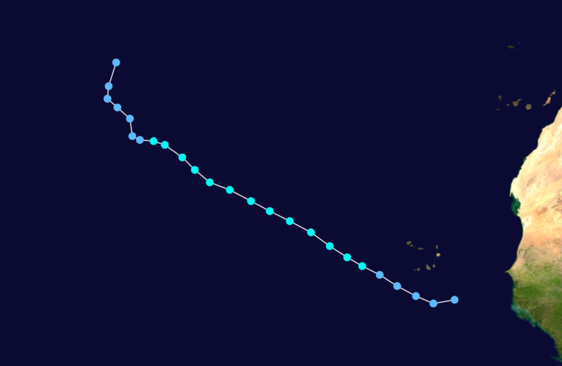 TS Debby Track