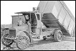 Solid waste truck in early 1900s