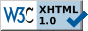 XHTML1.0