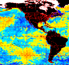 La Niña conditions April 7, 2001