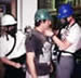 NIOSH Personnel fit-testing a respirator