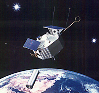 Image of the CRRES spacecraft