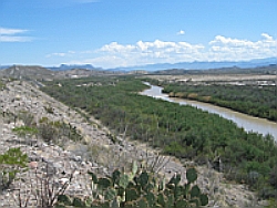 Rio Grande Old Redford Diversion Dam