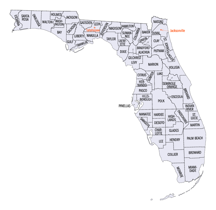 Florida map