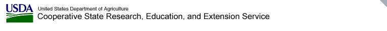 Cooperative State Research, Education, and Extension Service  Extension Service (CSREES) of the U.S. Department of Agriculture (USDA)