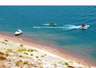 photo: boating on Lake Powell