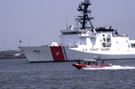 The Coast Guard cutter Bertholf makes a port call to Baltimore, Md. 