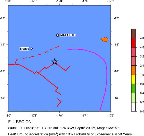 Seismic Hazard Map