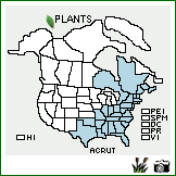 Distribution of Acer rubrum L. var. trilobum Torr. & A. Gray ex K. Koch. . Image Available. 