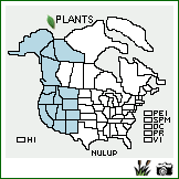 Distribution of Nuphar lutea (L.) Sm. ssp. polysepala (Engelm.) E.O. Beal. . Image Available. 