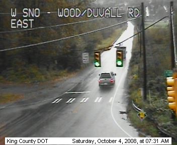 Camera: Woodinville-Duvall Road and West Snoqualmie Valley Road (facing east)