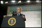 President George W. Bush addresses the National Hispanic Prayer Breakfast Friday, June 15, 2007, in Washington, D.C. “Many of you at this breakfast devote your lives to serving others. By doing so, you're answering a timeless call to love your neighbor as yourself,” said President Bush. “You really represent the true strength of America, and I thank you for being of service to our country.” White House photo by Joyce N. Boghosian