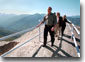 President George W. Bush tours Moro Rock in the Sequoia National Park during his trip to California, Wednesday, May 30. WHITE HOUSE PHOTO BY PAUL MORSE